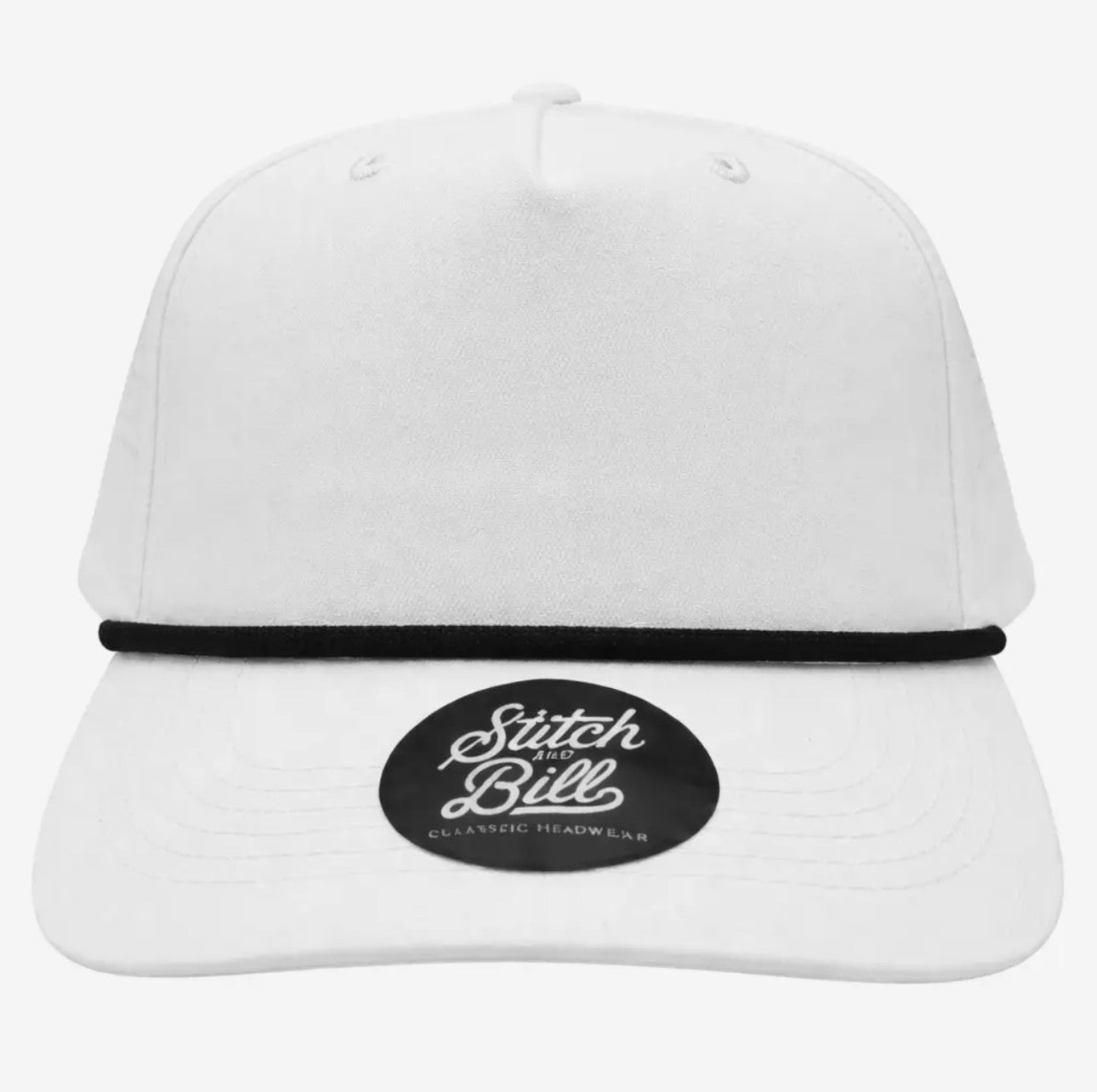 WSPS PREFERRED Stitch & Bill 5 panel Rope SnapBack