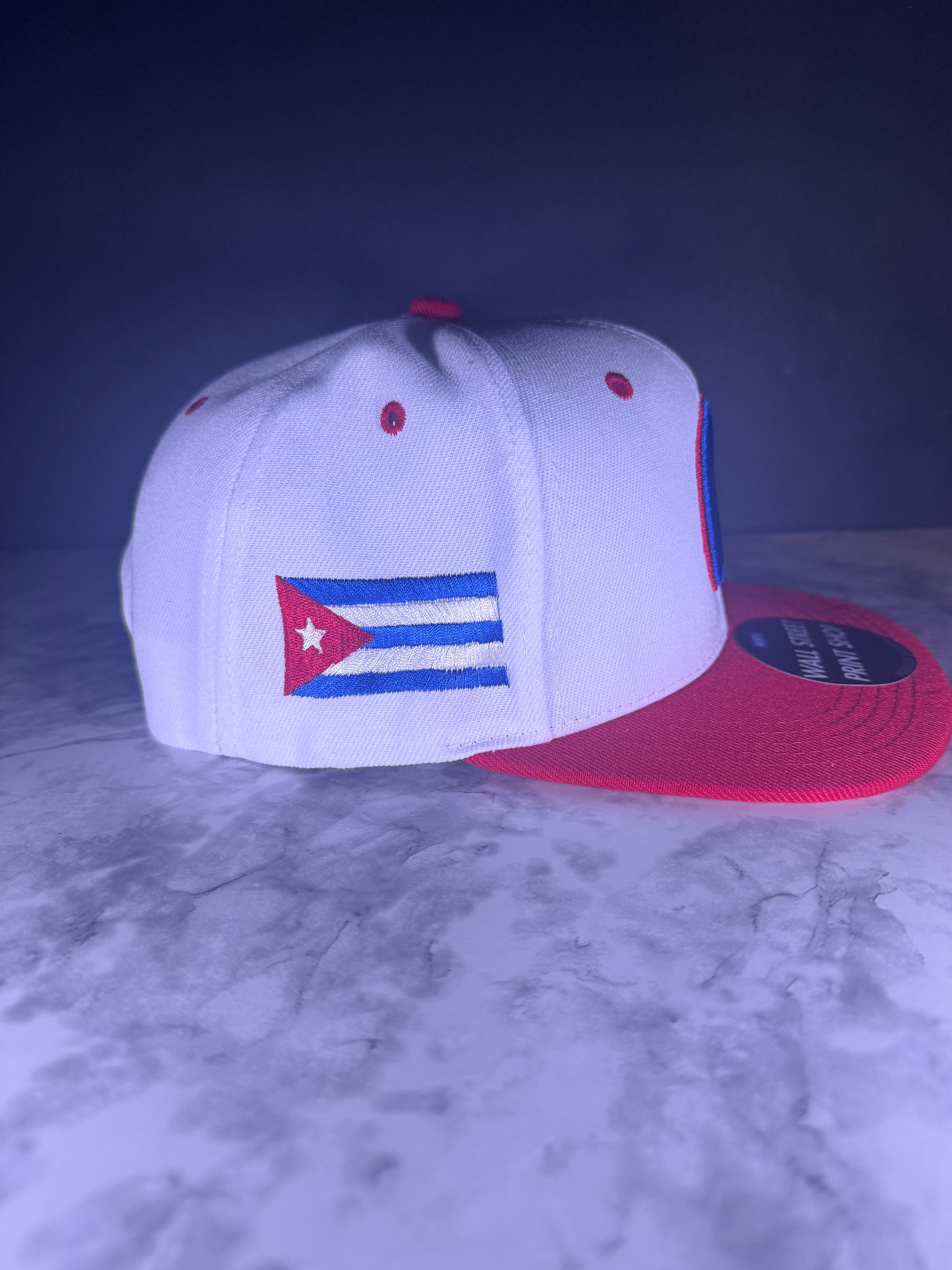 Cuba Embroidered SnapBack Hat Béisbol