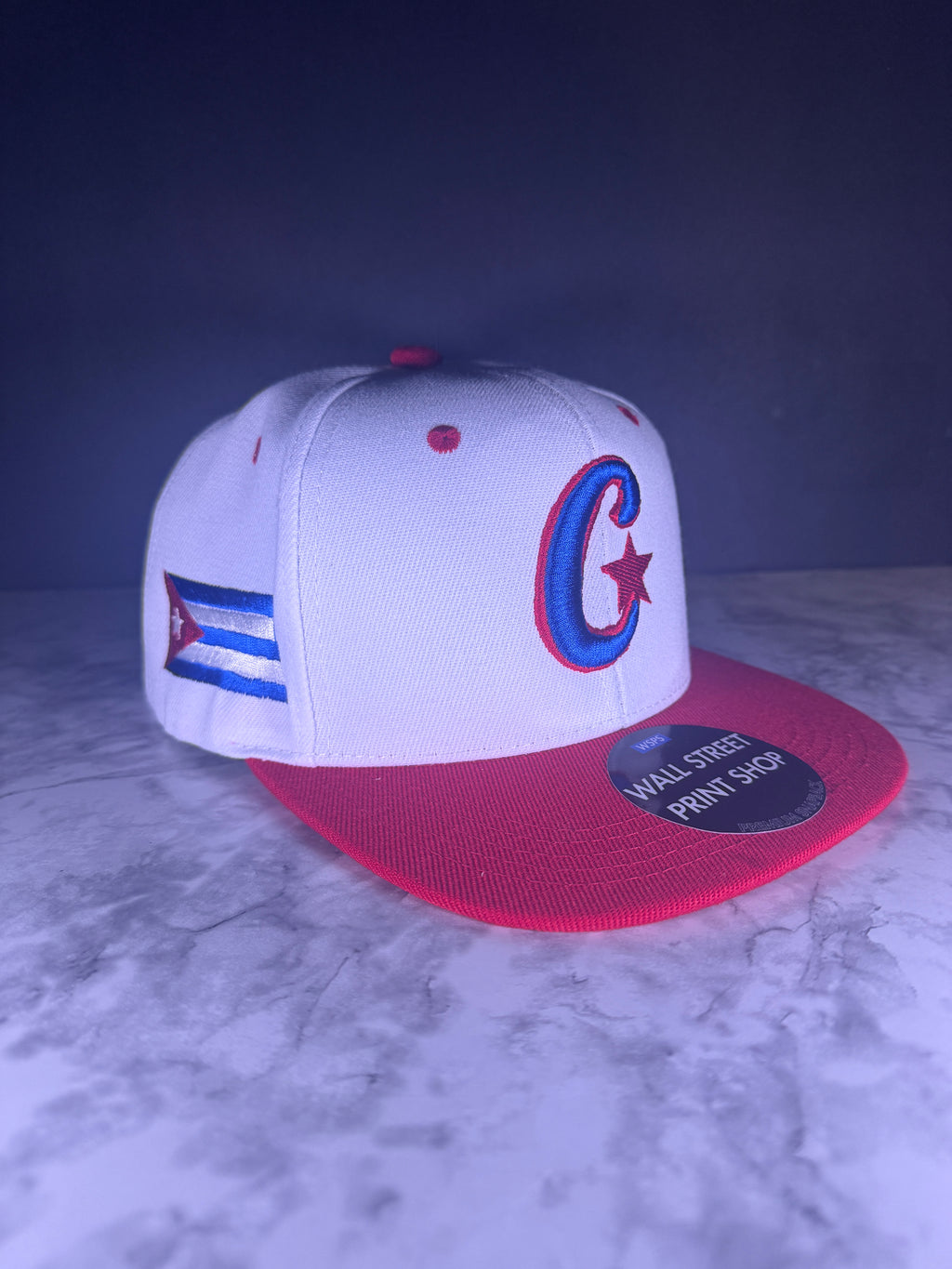 Cuba Embroidered SnapBack Hat Béisbol