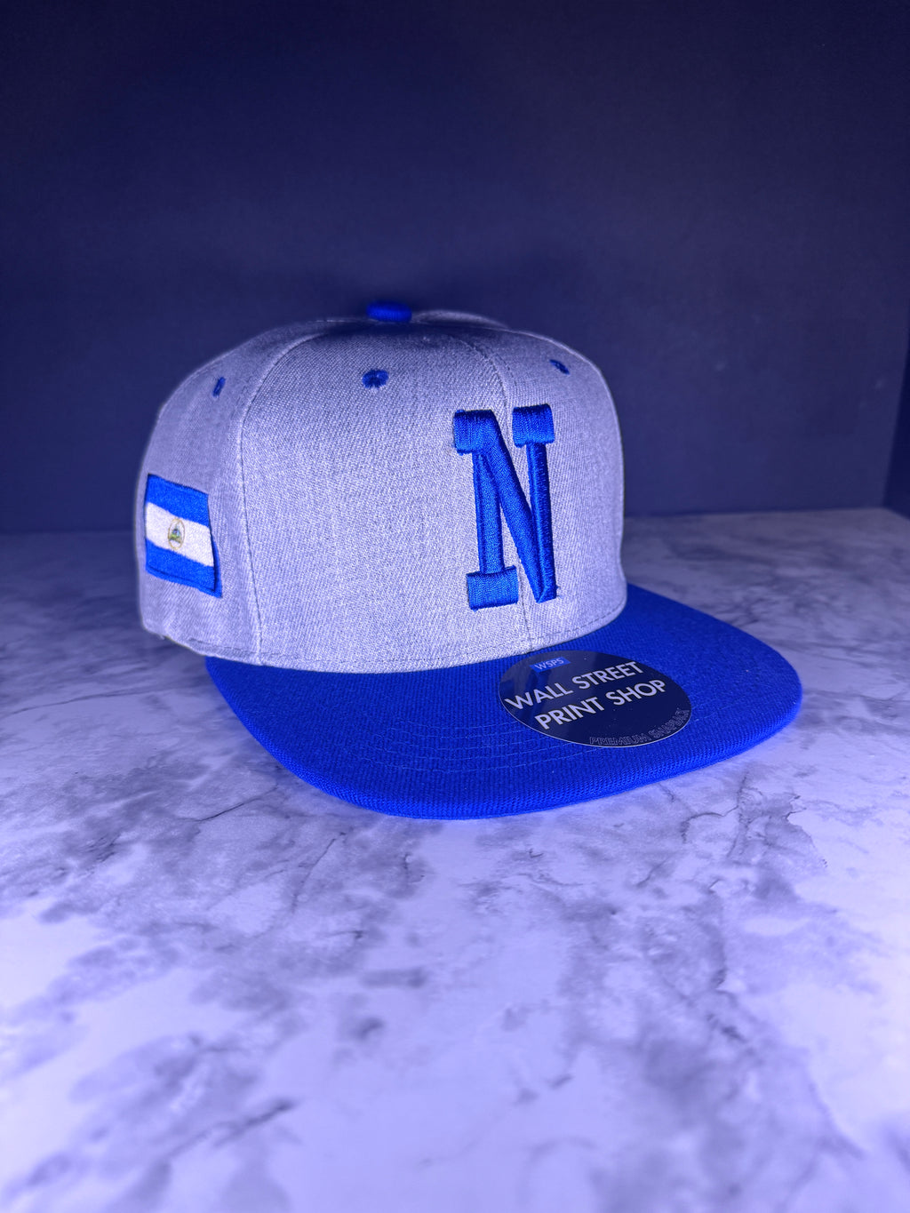 Nicaragua N Baseball Cap Flag Snapback