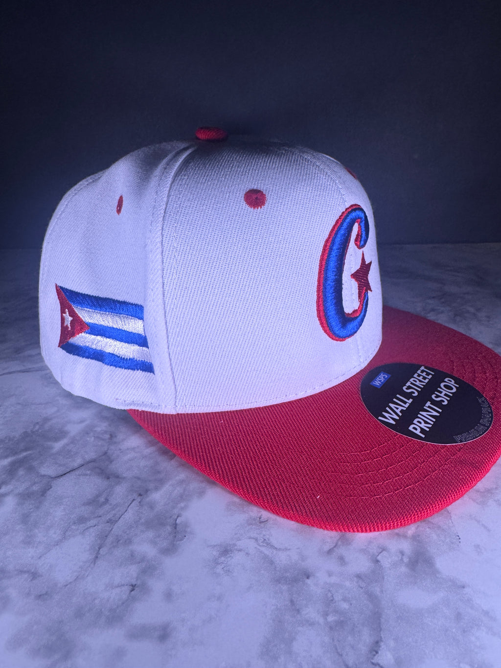 Cuba Embroidered SnapBack Hat Béisbol