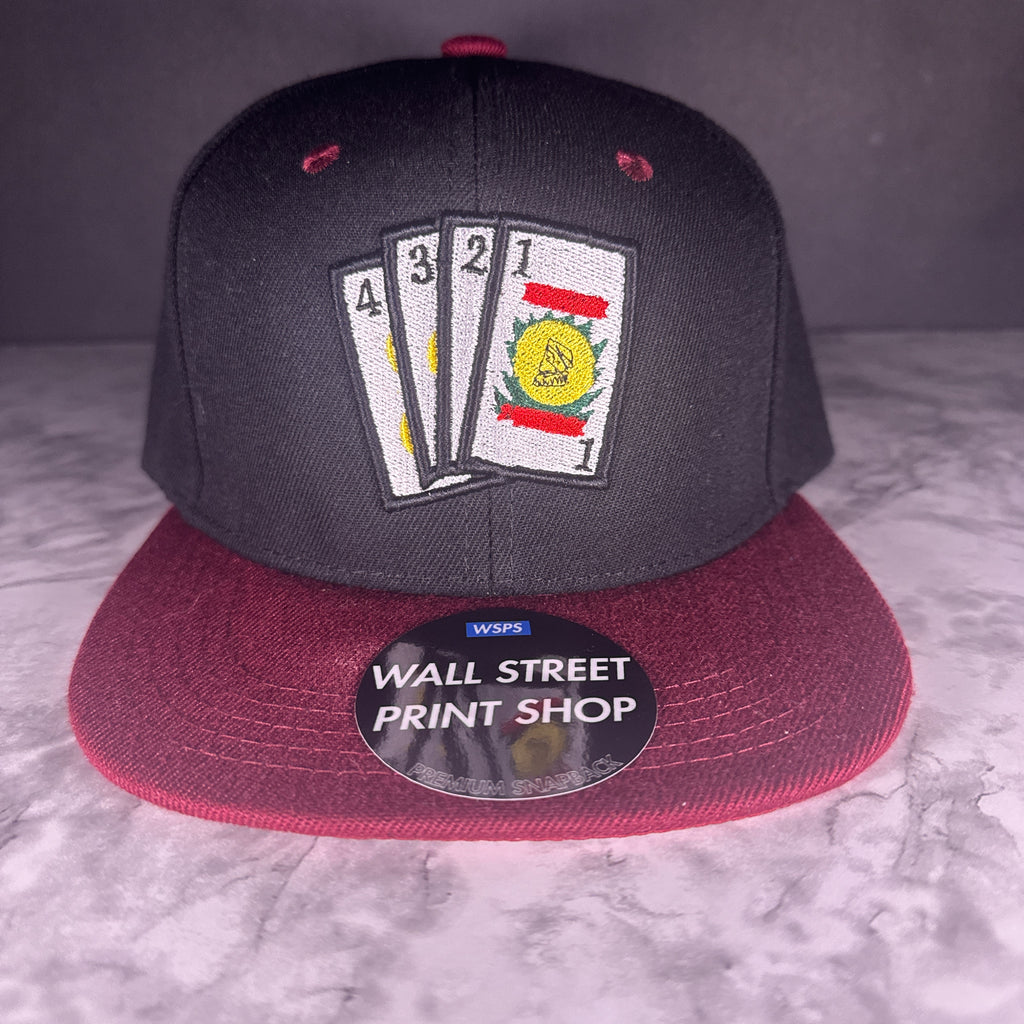 Naipes / Conquian Spanish Playing Cards Embroidered Cap Snapback