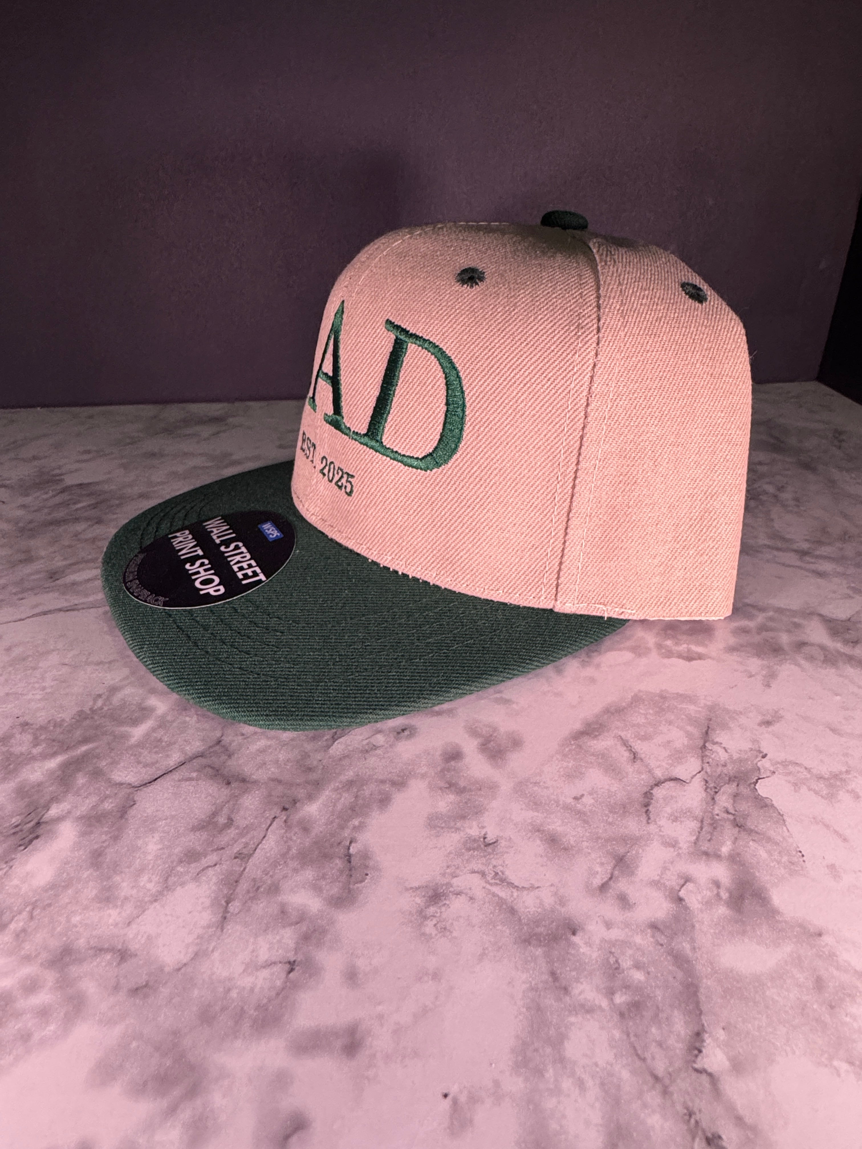 DAD EST 2025 Embroidered SnapBack Cap