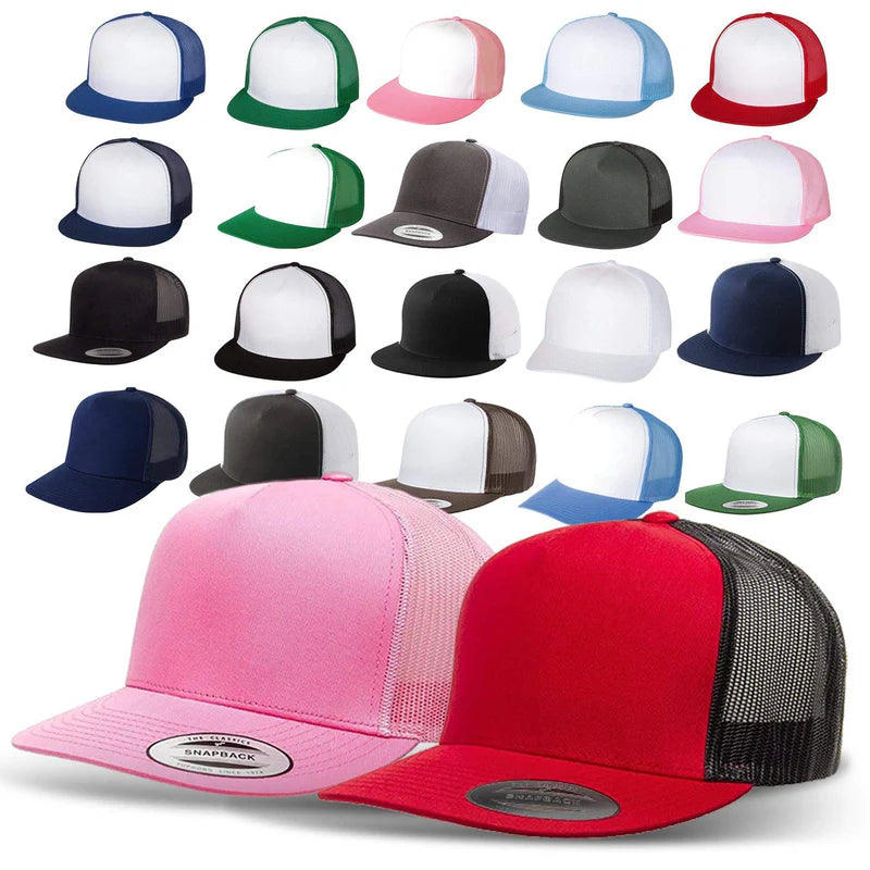 Yupoong 6006 5 Panel Trucker Cap